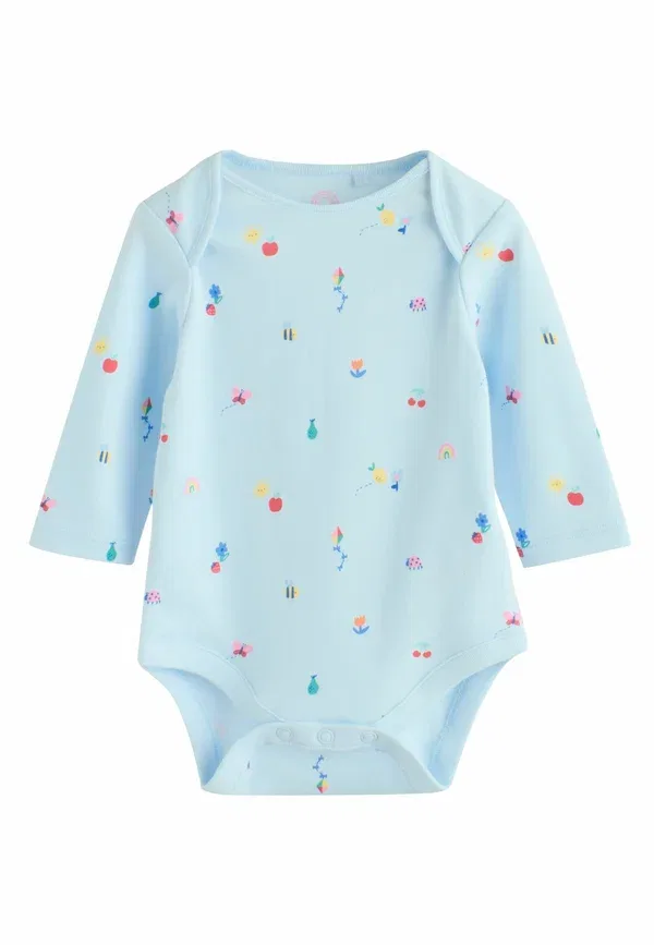Боди с длинным рукавом, 5 шт, Regular fit, Next, pink, розовый — фото 2