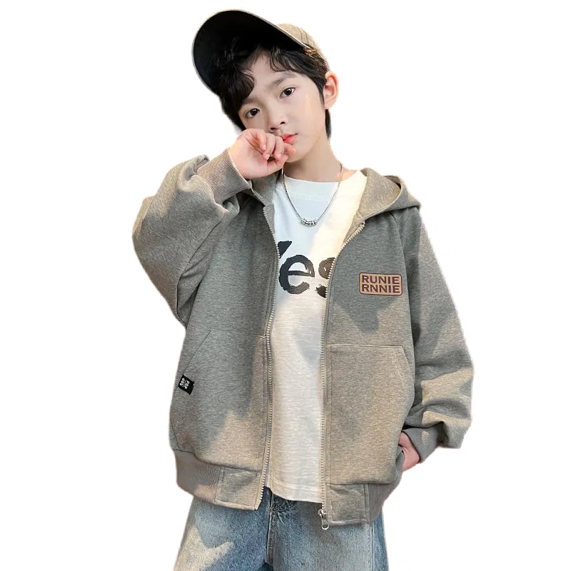 Детская куртка с капюшоном Oat Gray EASTERN CAMEL
