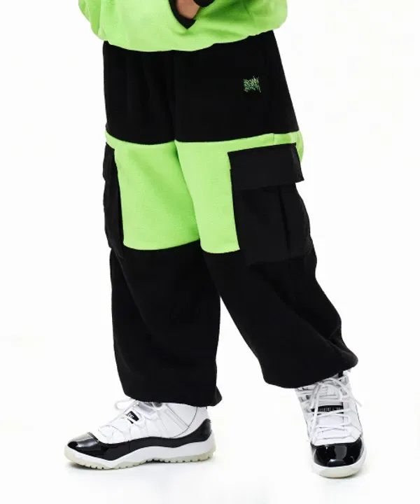 Детские флисовые штаны, Kids fleece pants Brownbreath Kids, черный
