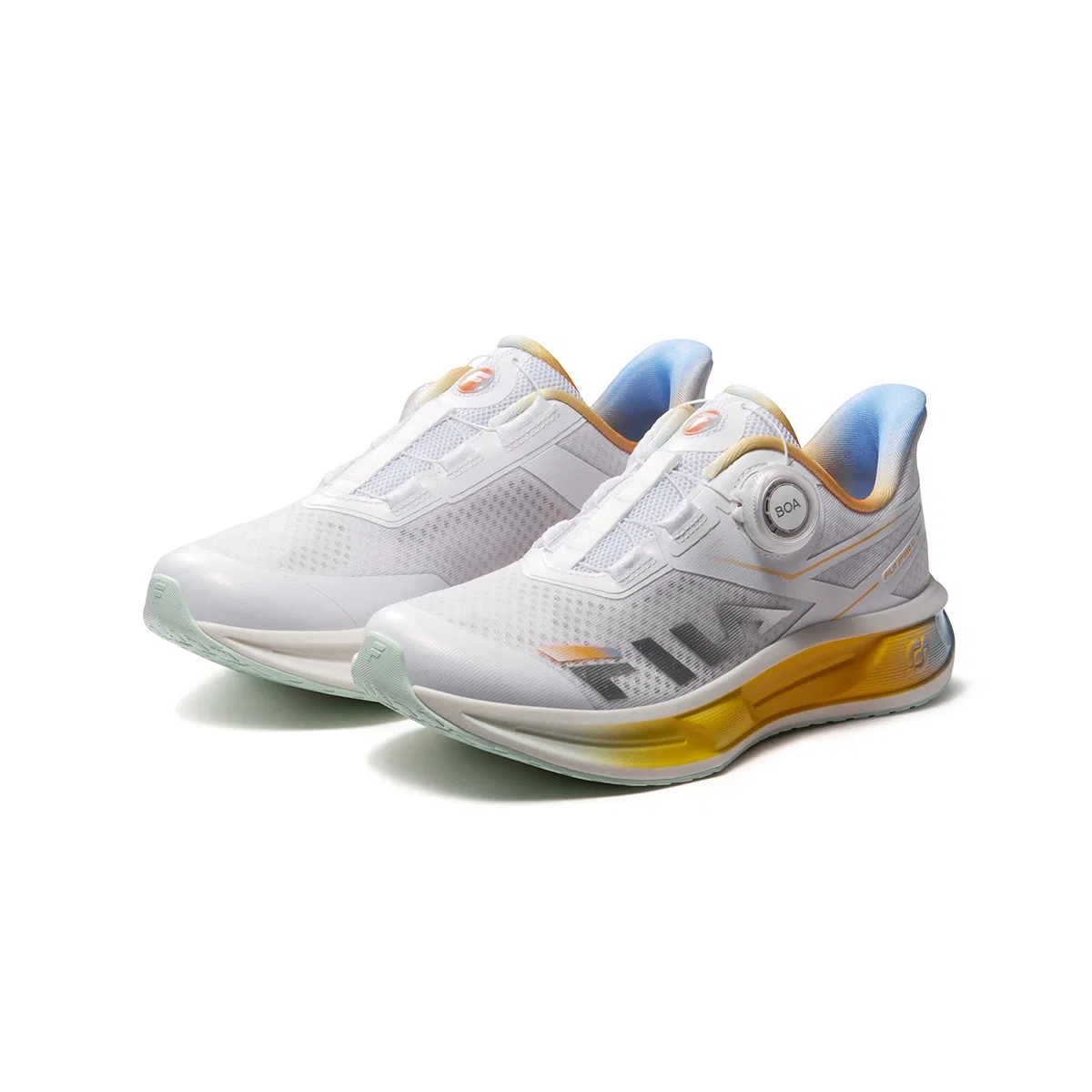 Детские кроссовки FILA KIDS PERFORMANCE FPF, Цвет FILA White/Space Silver — фото 4