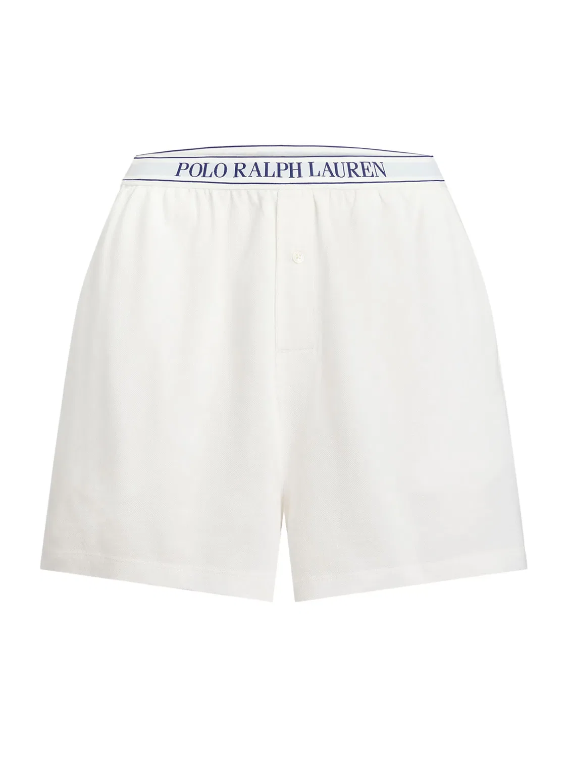 Короткий пижамный комплект 'Вязаная оксфордская ткань' Polo Ralph Lauren, White
