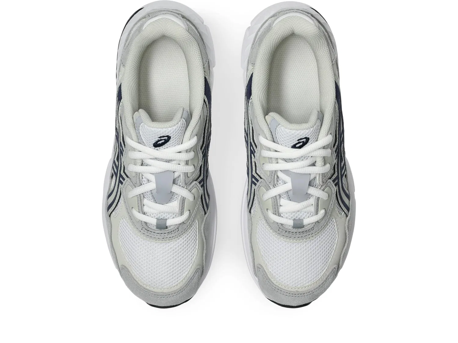 Детские кроссовки для мальчиков с технологией GEL Gel-nyc Gs ASICS, White Lake Grey — фото 4