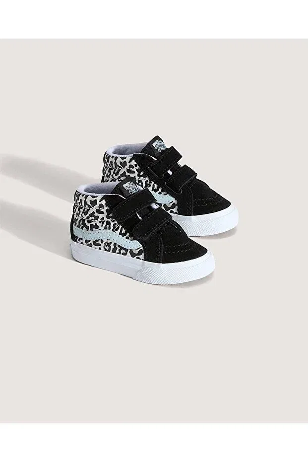 Детские туфли без шнуровки Leopard Vans, Colored — фото 2