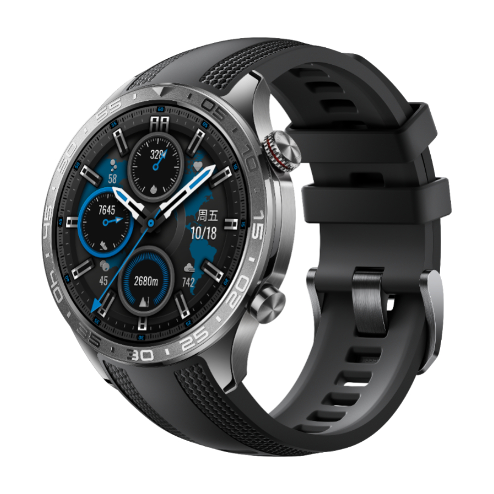 

Умные часы Honor Watch 5 Pro, 1.5", Bluetooth, серый/черный