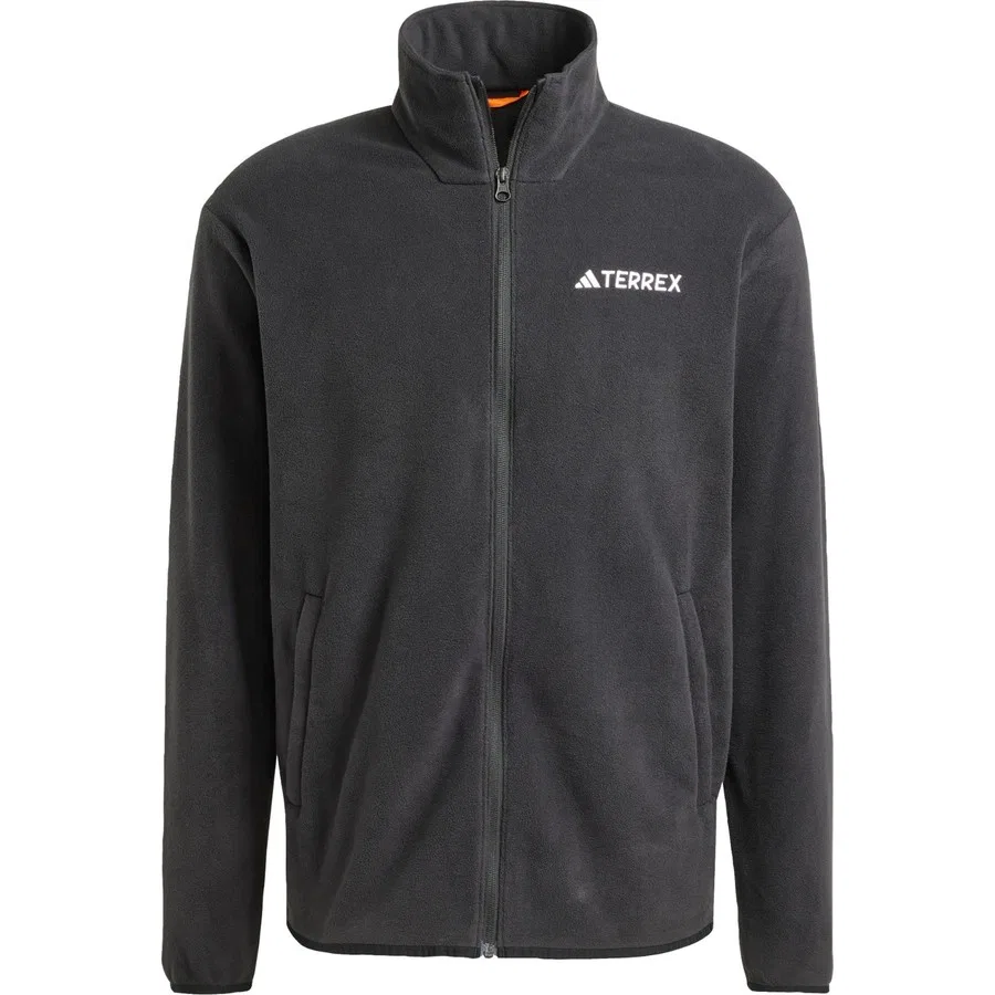 Флисовая куртка-худи с полной застежкой-молнией TERREX Multi Essentials adidas, Черный — фото 3