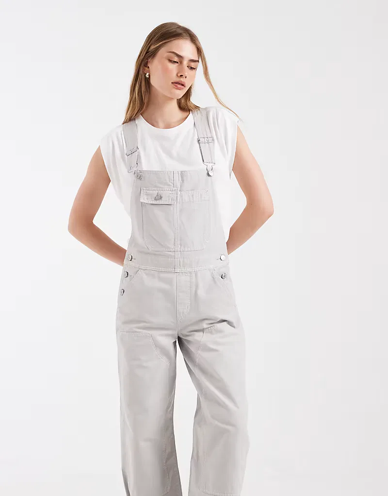 Свободные рабочие комбинезоны Levi's Workwear, Stone — фото 2