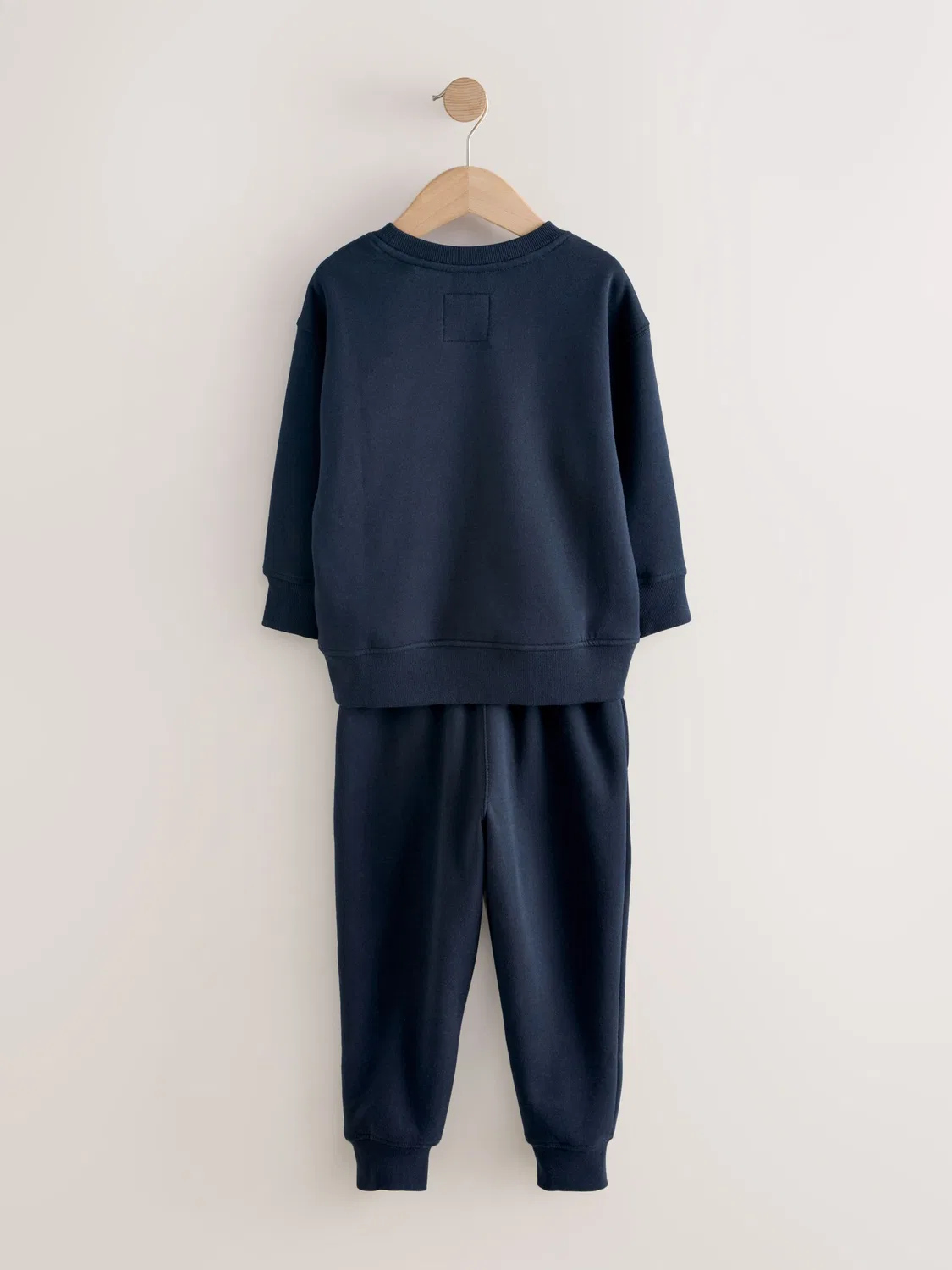 Пижама флисовая Crew Neck, Navy Single Cosy Fleece Next, темно-синий — фото 4