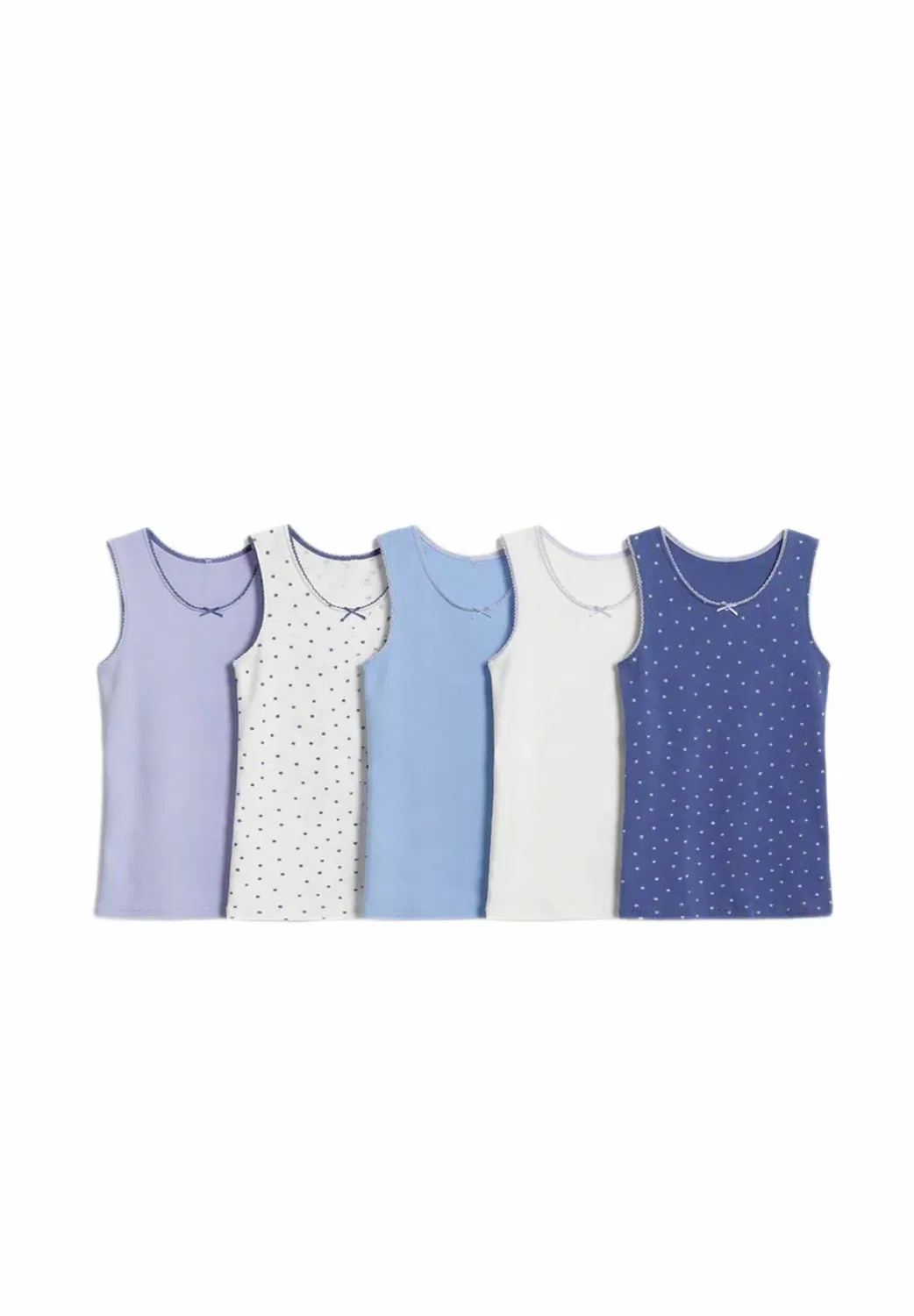5 упаковок - майка Marks & Spencer, Lilac Mix