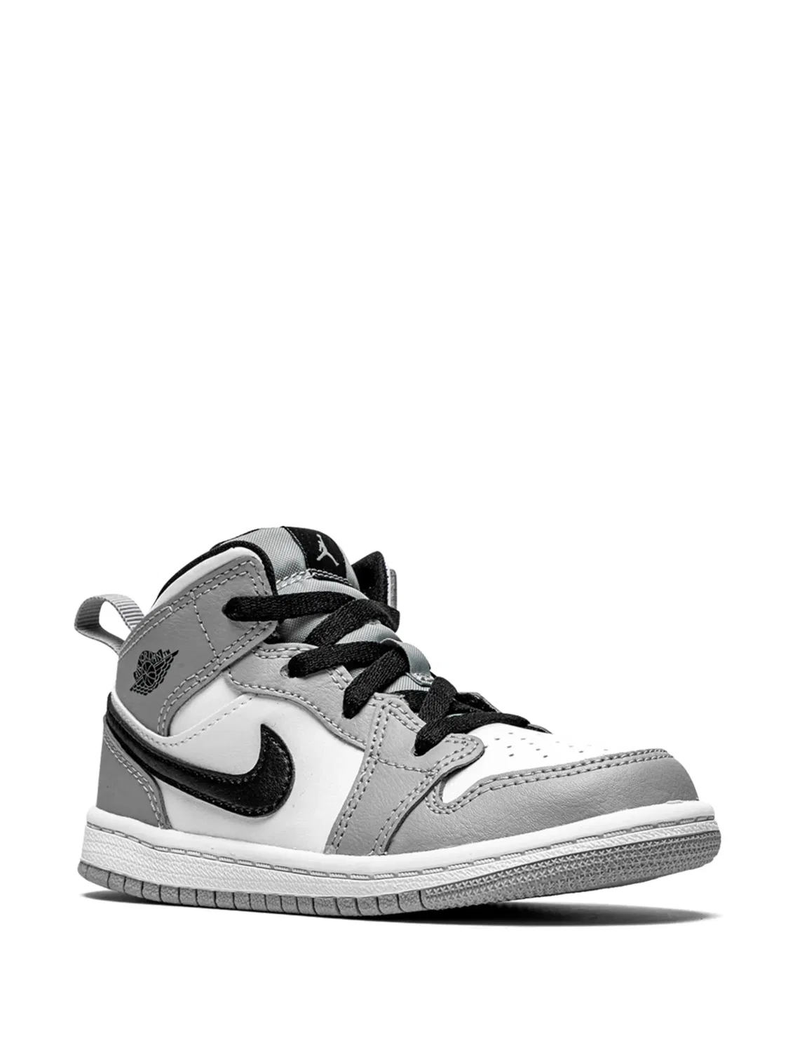 Кроссовки Jordan 1 Mid Light Smoke Grey — фото 2