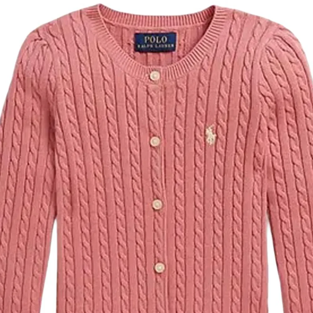 Детский свитер классический Desert Rose Polo Ralph Lauren — фото 4