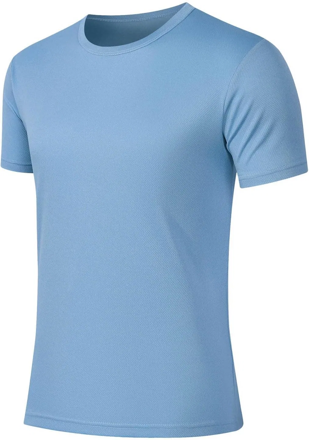 Мужская футболка UPF 50+ быстросохнущая, Light Blue