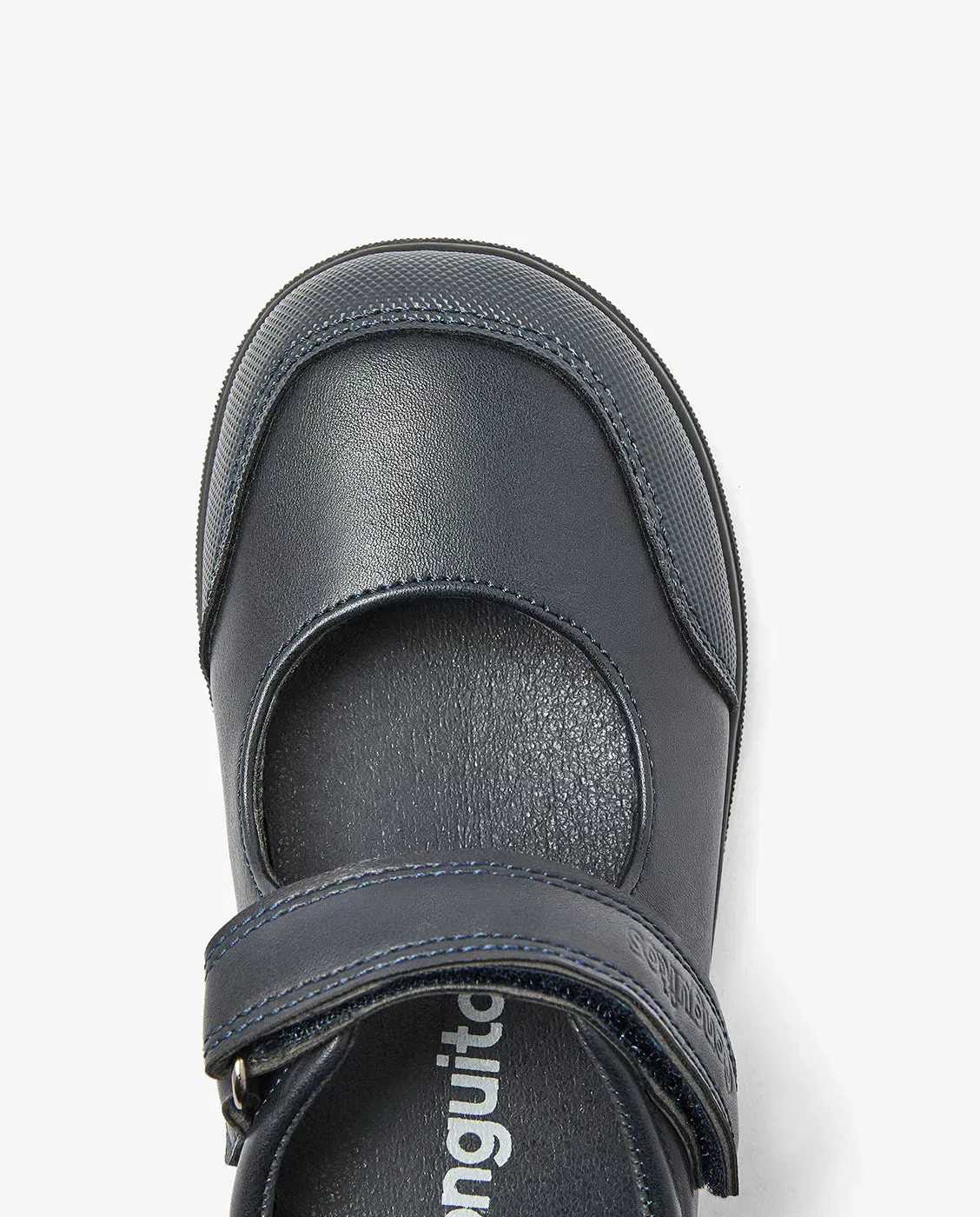Детские туфли-лодочки для девочек barefoot Conguitos, Azul — фото 4