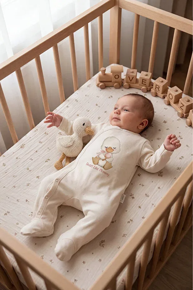 Детский комбинезон для девочек с принтом Anne Sweet Mommy Overoz, Sugar Bleach