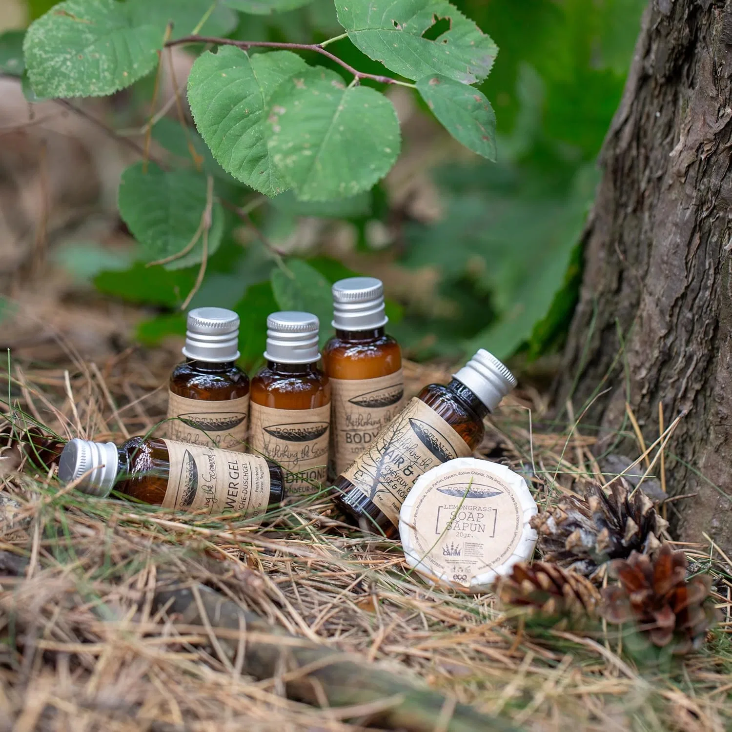 Твердое мыло веерное Botanica, 20 г, набор 400 шт Generic — фото 3