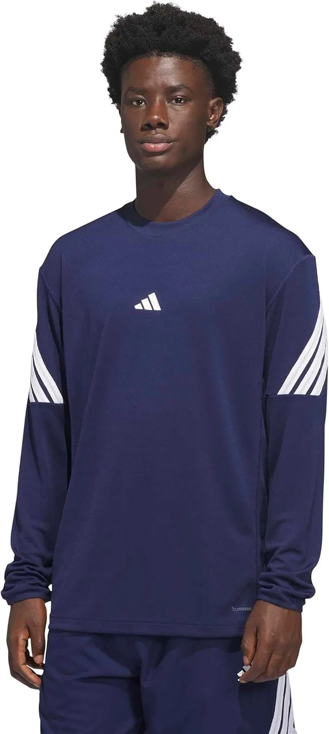 Мужская футболка с длинным рукавом Crazylite adidas, Team Navy Blue