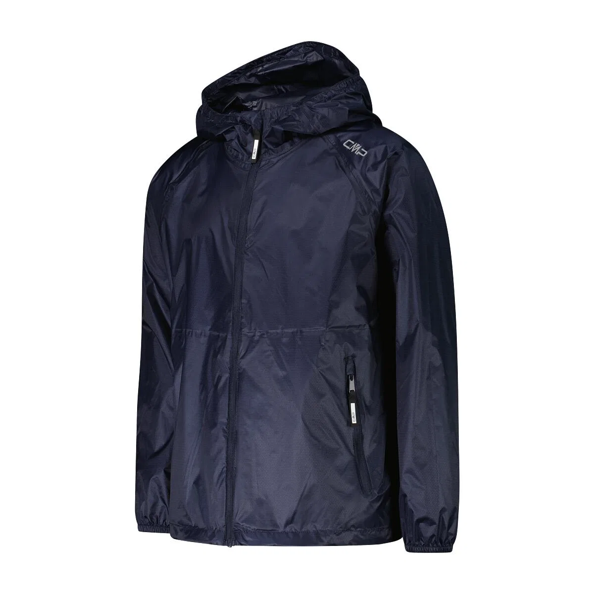 Детская дождевик с капюшоном KID JACKET RAIN FIX HOOD Cmp, Цвет Dunkelblau / Kosmosblau / Blau — фото 3