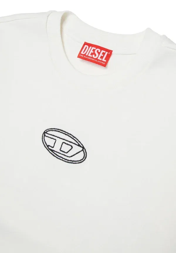 Толстовка Diesel, белый — фото 3