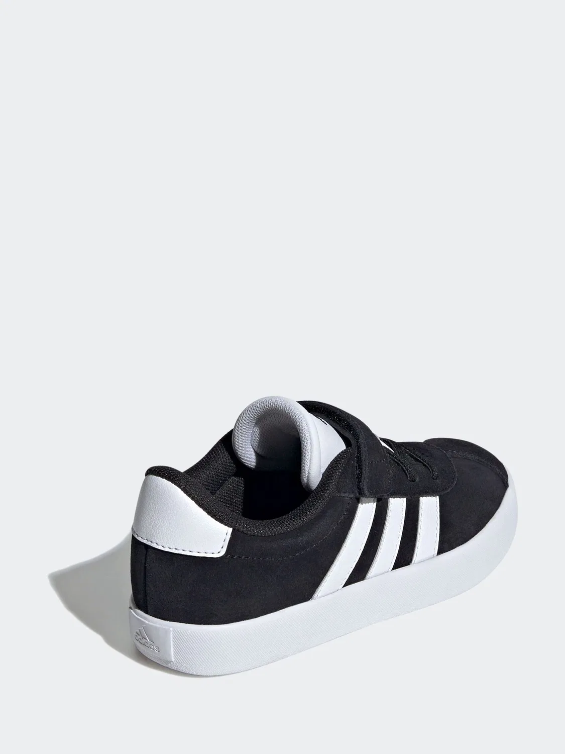 Кроссовки с ремешками на липучке, модель Vl Court 3.0 adidas, черный/белый — фото 4