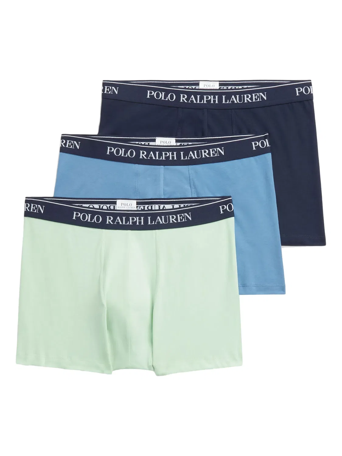 Боксеры с логотипом (упаковка из трех штук) Polo Ralph Lauren, зеленый