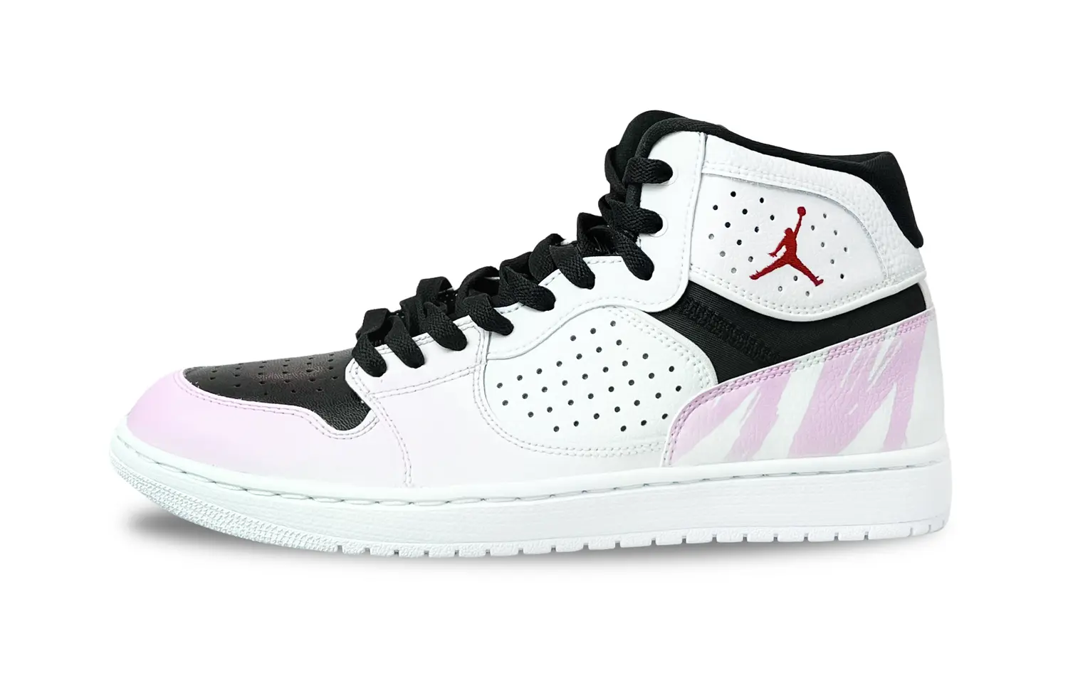 

Кроссовки Air Jordan 1 Vintage Basketball Shoes Unisex High-top White/purple, белый