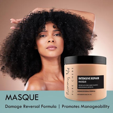 Восстанавливающая маска для лица Pure Chebe Intensive Repair Masque, 453 мл (16 унций) Sunny Isle — фото 2