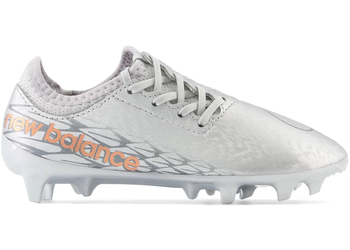 Детские бутсы Furon Dispatch V7+ FG New Balance, Silver