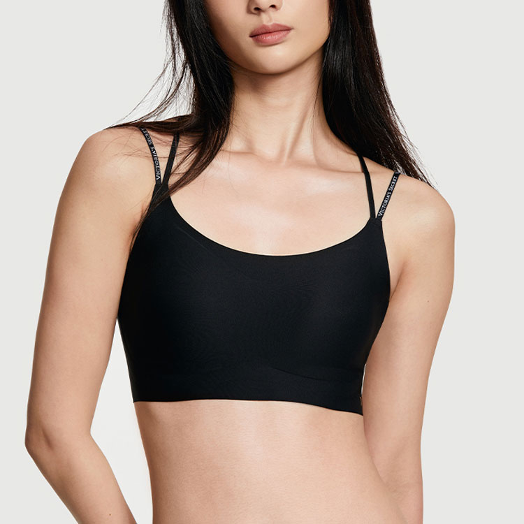 Victoria's Secret Бюстгальтер Jelly Strip Camisole Series Women's Black — фото 3