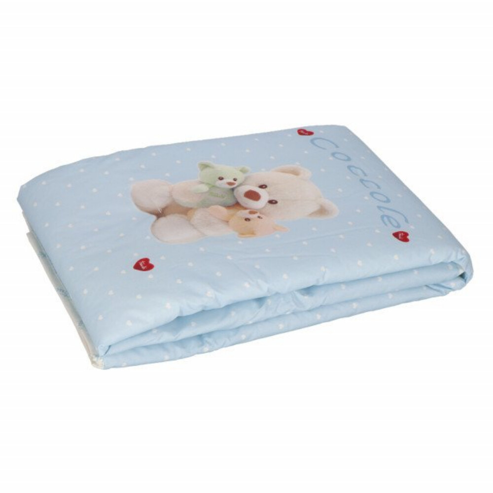 

Стеганое покрывало Gabel Baby Coccole Trudi, 120×150 см., голубой