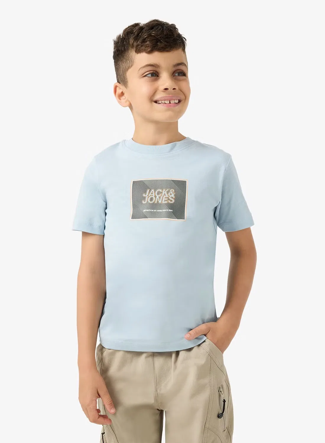 Футболка с круглым вырезом Jack & Jones