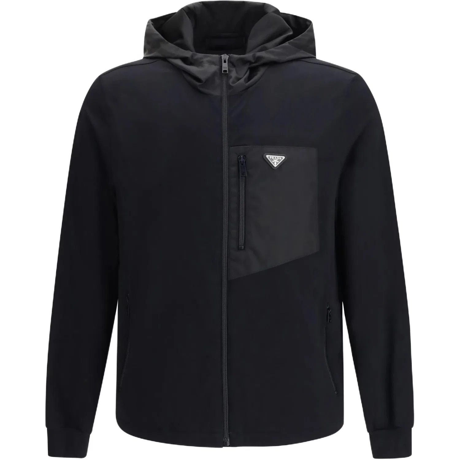 Мужская куртка Black PRADA, Черный