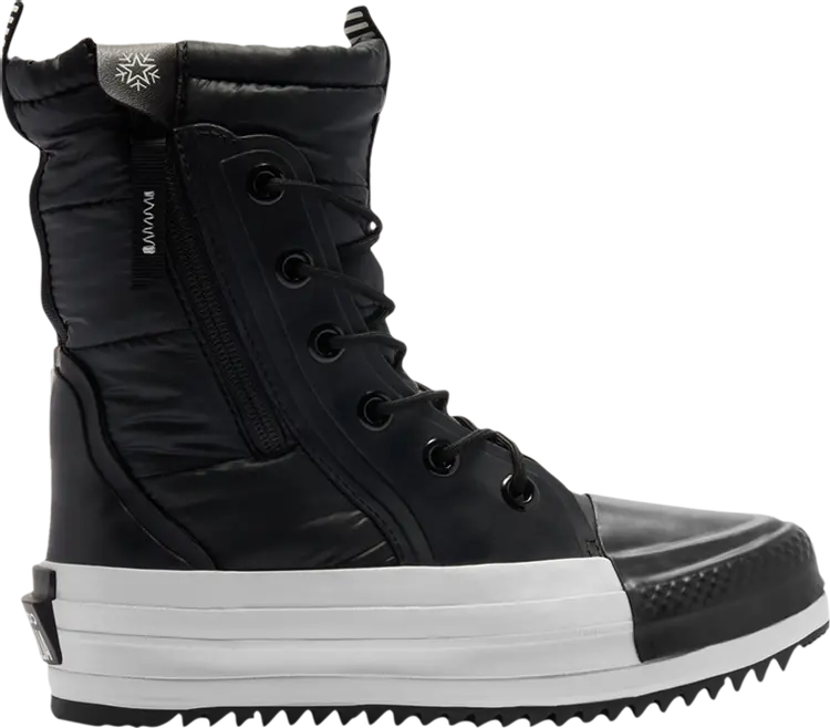 Ботинки Converse Wmns Chuck Taylor All Star MC Boot High Water Repellent - Black White, черный