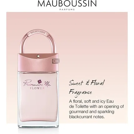 Туалетная вода цветочная Mauboussin Promise Me Flower, 90 мл