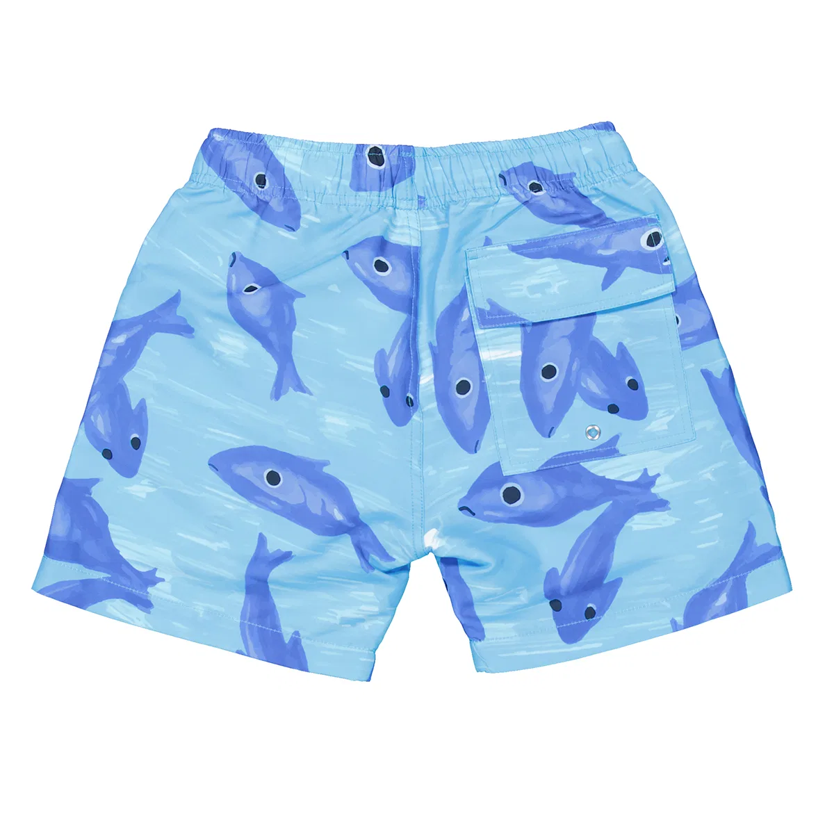 Плавки с принтом Fish Print Givenchy, Blue Dish — фото 2