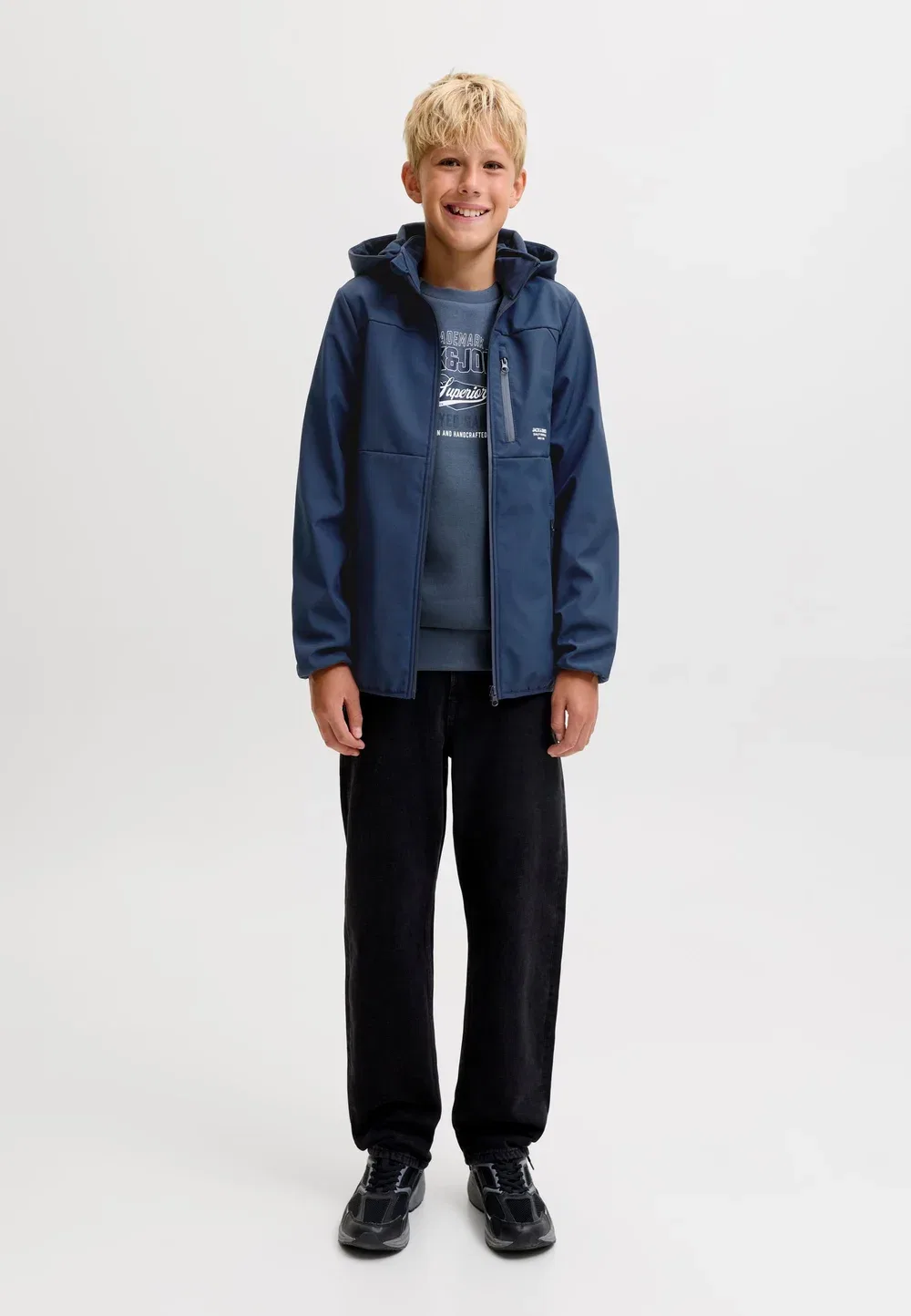Куртка из софтшелла Jjtheo noos jnr - куртка из софтшелла Jack & Jones Junior, Sky Captain
