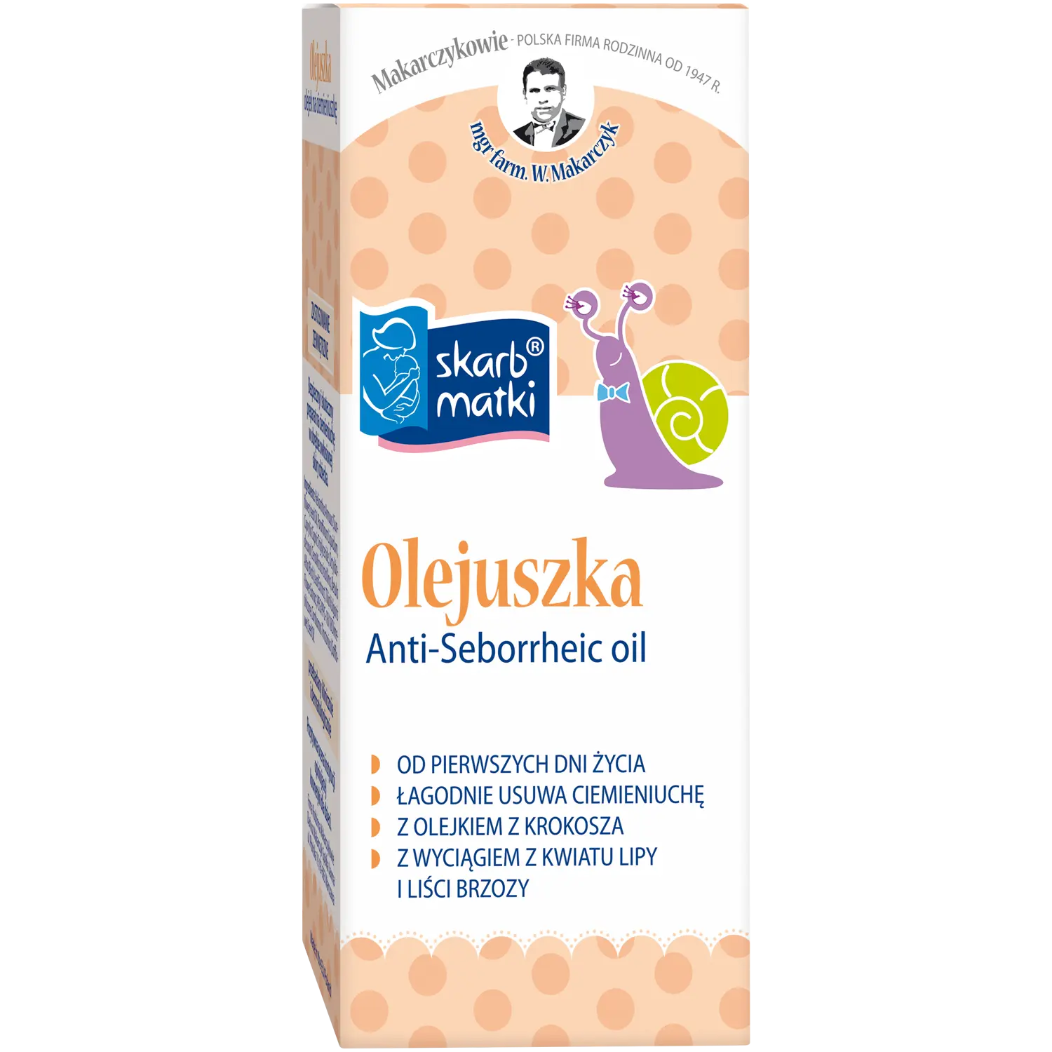 

Skarb Matki Olejuszka колыбельное масло, 30 мл