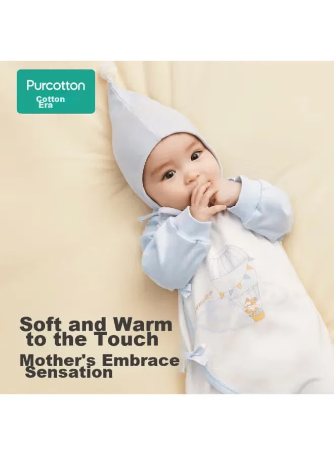 Боди-комбинезон антибактериальный из хлопка, Purcotton, розовый — фото 4