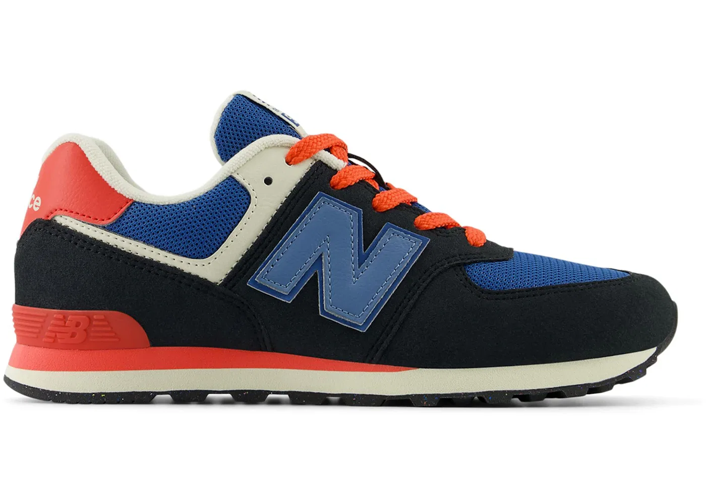 Детские кроссовки Lifestyle New Balance 574, Phantom/Blast Red