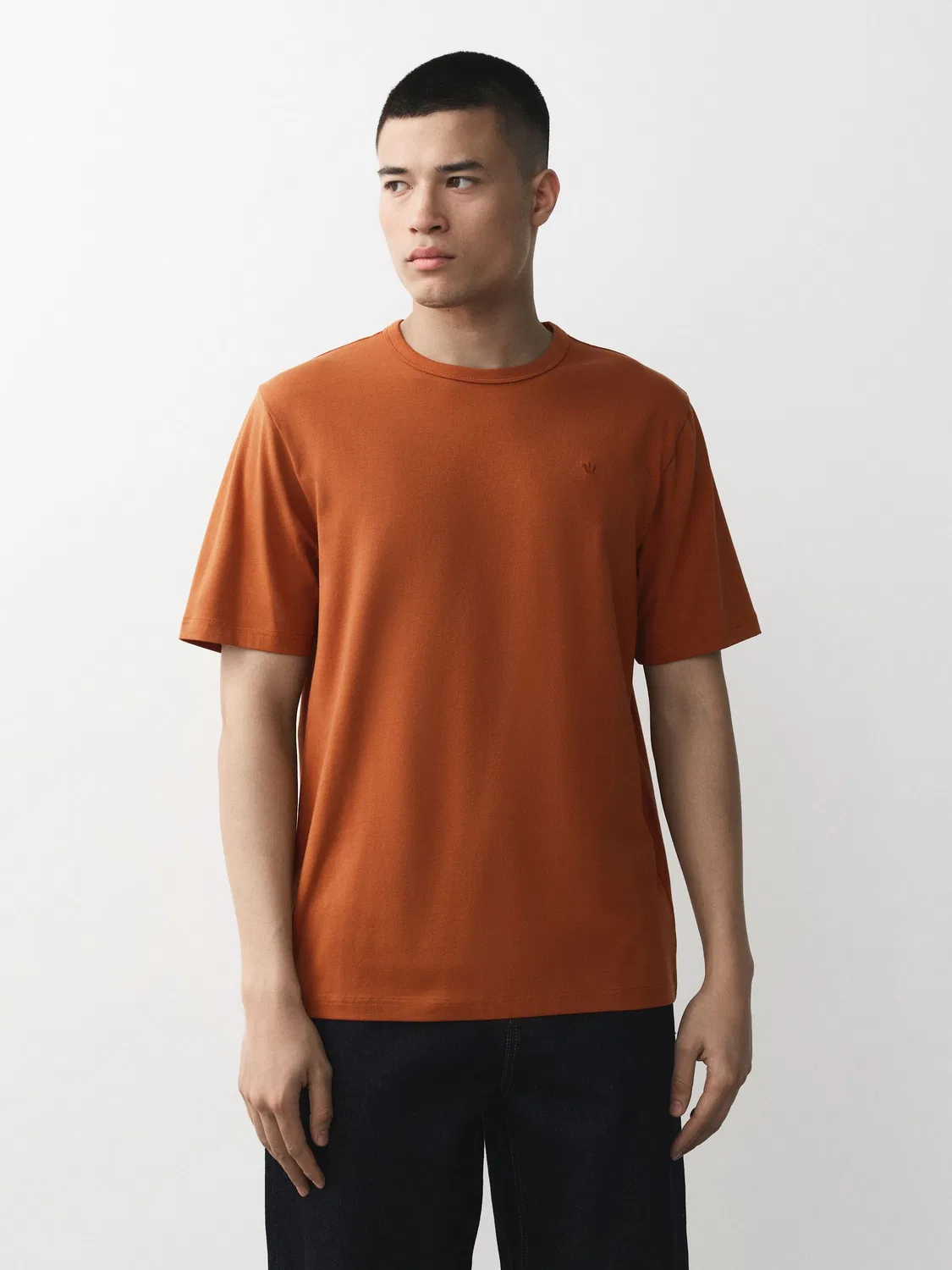 Футболки 4 шт. Regular Fit Motionflex Next, Navy / Green / Ochre Yellow / Orange — фото 4