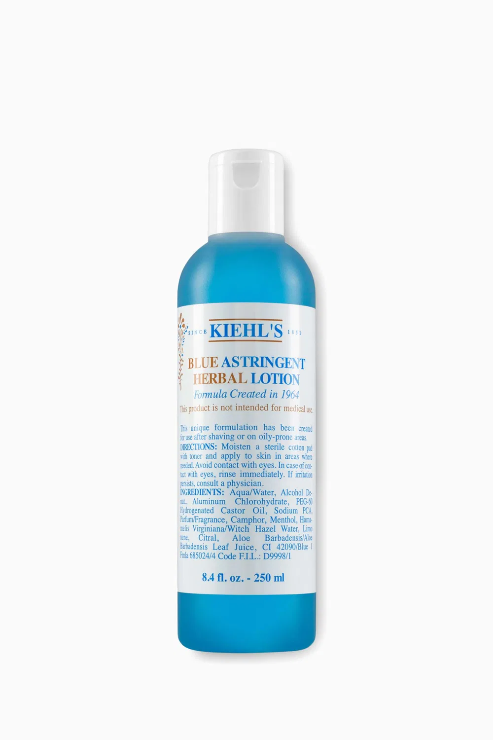Лосьон тонизирующий травяной Kiehl's, синий