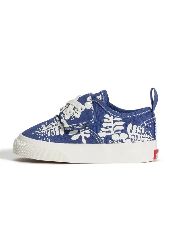 Кроссовки с принтом Authentic elastic unisex - baby shoes Vans, синий