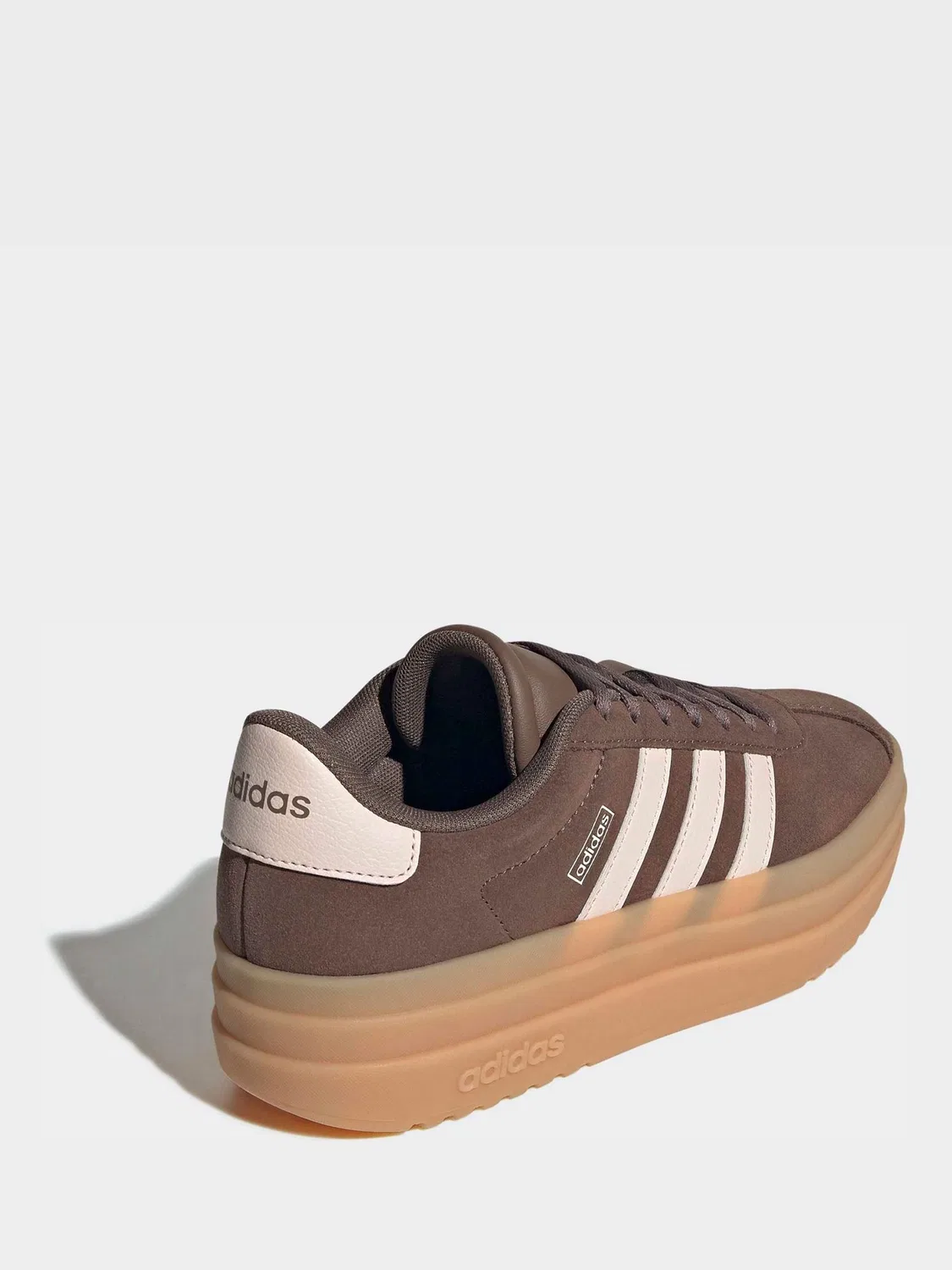 Кроссовки VL Court Bold adidas, коричневый — фото 4
