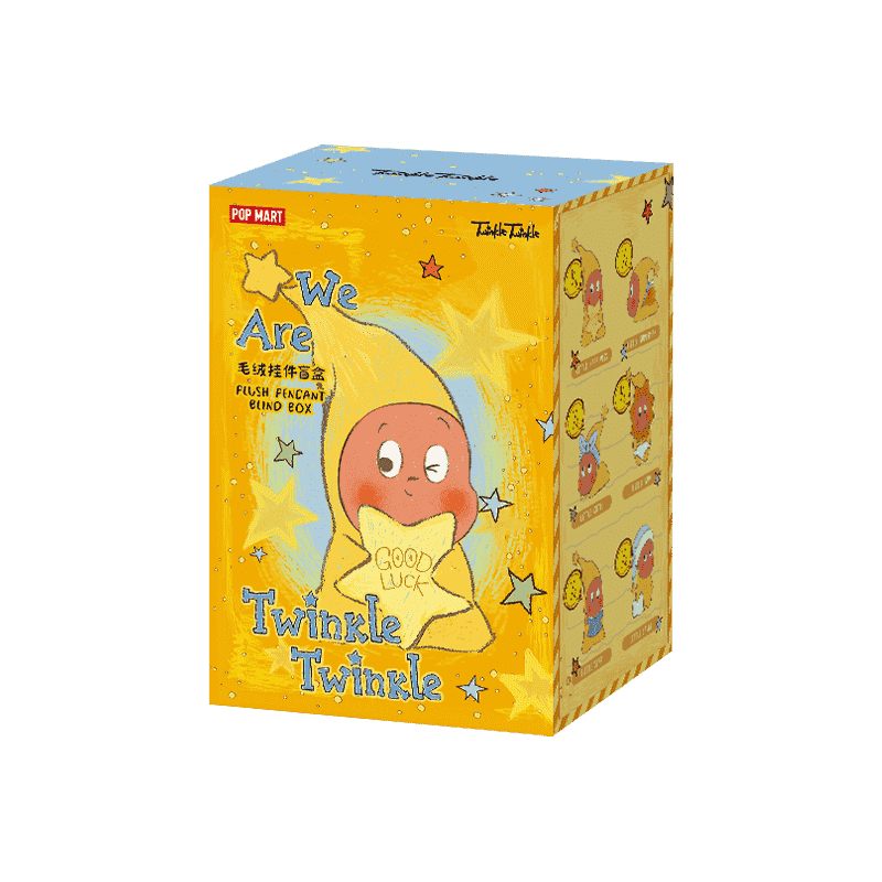 

Сюрприз-бокс с плюшевым брелоком Pop Mart We are Twinkle Twinkle Series