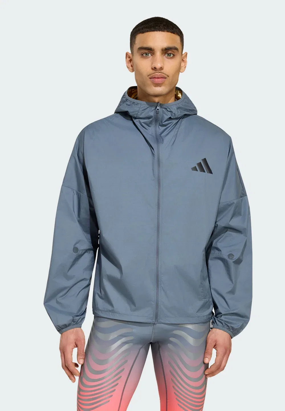 Az blaze jkt m - беговая куртка Adidas Performance, Onix