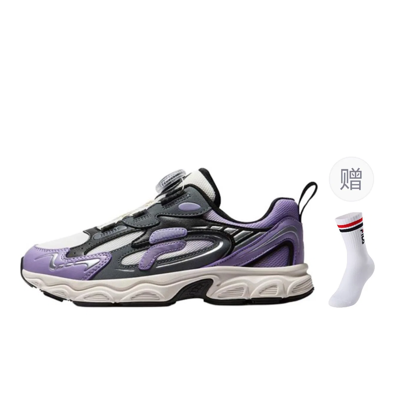 Детские кроссовки с принтом Heritage FHT Pinecone Shoes FILA KIDS