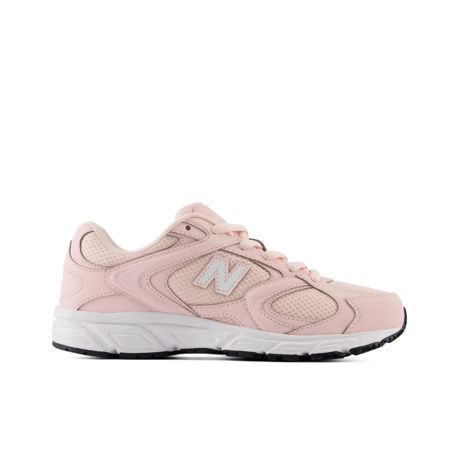 Детские кроссовки на шнуровке New Balance 408, Shell Pink — фото 2