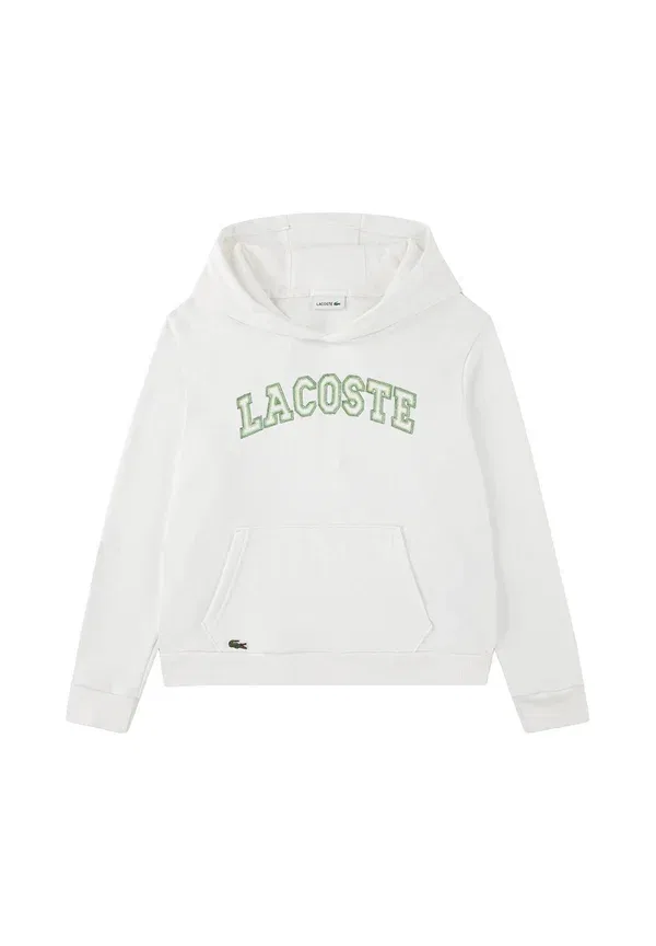 Толстовка с капюшоном Lacoste, белый