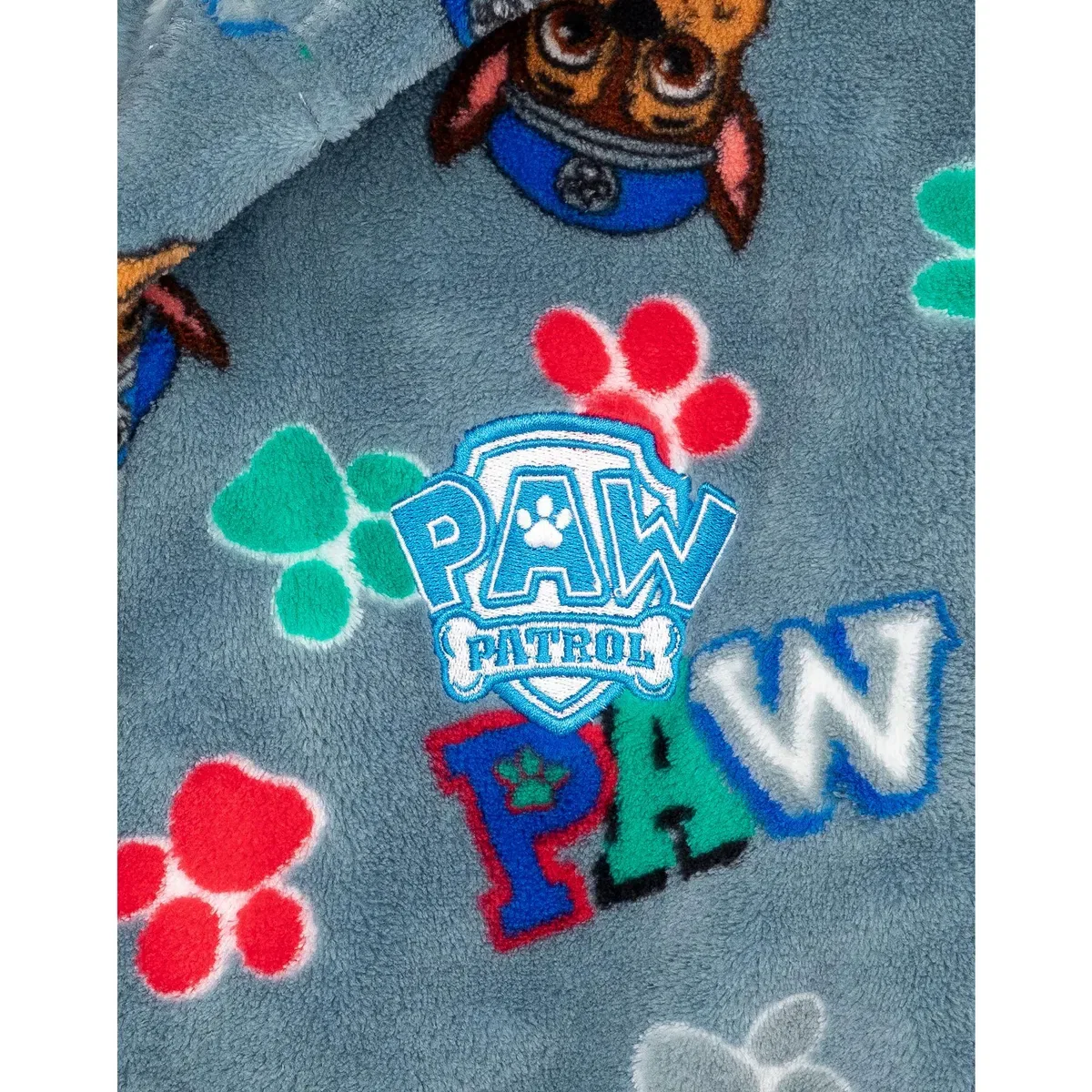 Детский халат с капюшоном для мальчиков Paw Patrol, Blue — фото 4