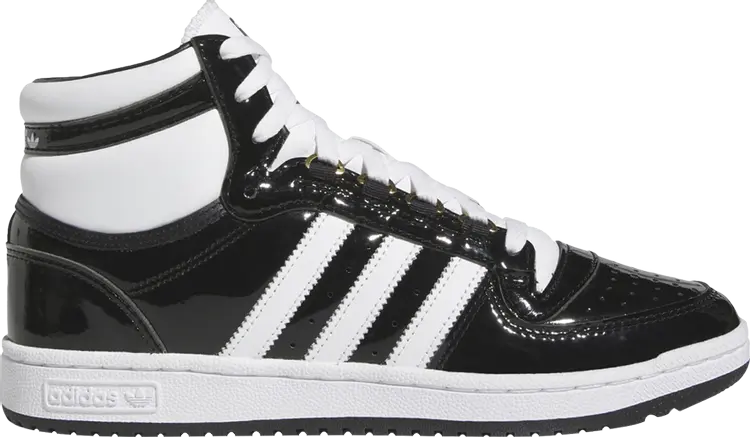 

Кроссовки Adidas Top Ten RB 'Black White Gold', черный