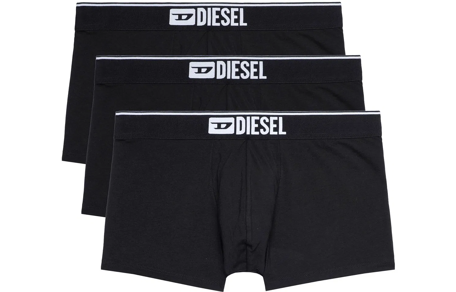 Мужские боксеры-слипы 3 шт. DIESEL, Black