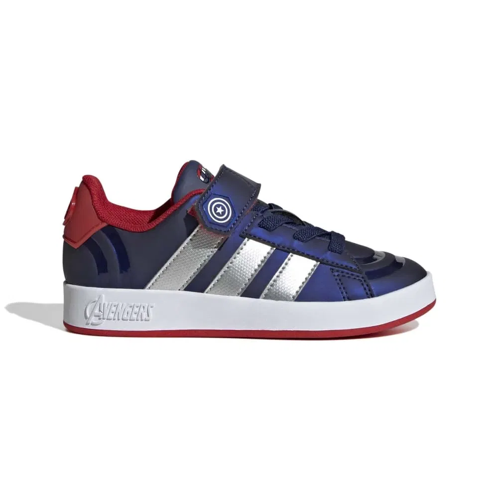 Кроссовки Marvel Avengers Grand Court Adidas, синий